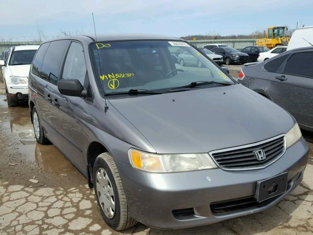 2HKRL1856YH572371 - 2000 HONDA ODYSSEY LX GRAY photo 1