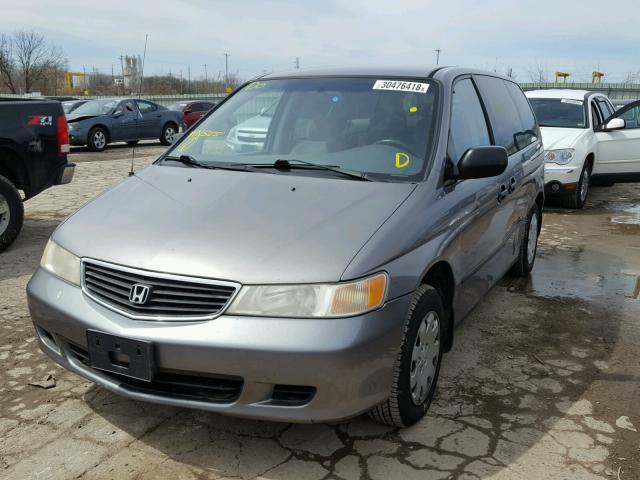 2HKRL1856YH572371 - 2000 HONDA ODYSSEY LX GRAY photo 2