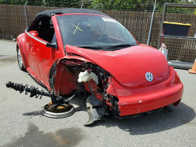 3VWCM31YX4M322829 - 2004 VOLKSWAGEN NEW BEETLE 红色 照片 1