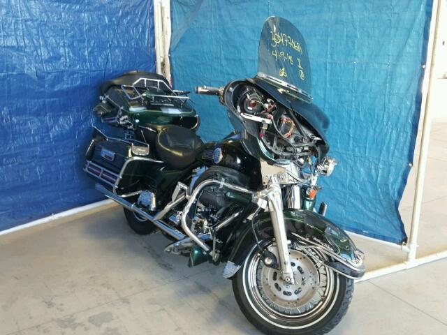 1HD1FCW13XY643084 - 1999 HARLEY-DAVIDSON FLHTCUI GREEN photo 1