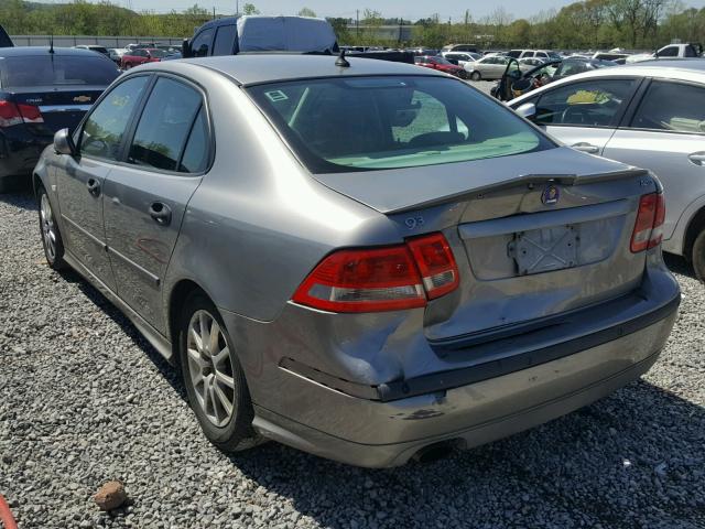 YS3FH46Y941040299 - 2004 SAAB 9-3 AERO SILVER photo 3