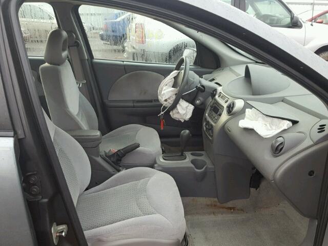 1G8AL52F24Z224649 - 2004 SATURN ION LEVEL GRAY photo 5