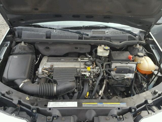 1G8AL52F24Z224649 - 2004 SATURN ION LEVEL GRAY photo 7