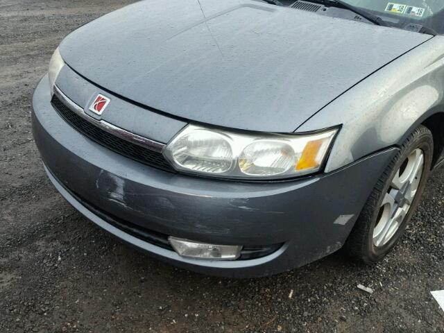 1G8AL52F24Z224649 - 2004 SATURN ION LEVEL GRAY photo 9