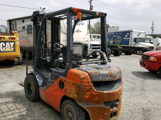 53282 - 2014 TOYOTA FORKLIFT ORANGE photo 3