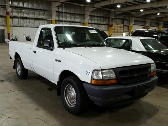 1FTYR10C2YPB27585 - 2000 FORD RANGER WHITE photo 1