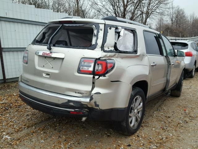1GKKVRKDXFJ159839 - 2015 GMC ACADIA SLT თაფლისფერი ფოტო 4