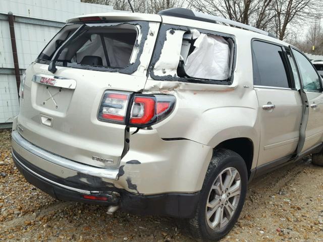 1GKKVRKDXFJ159839 - 2015 GMC ACADIA SLT თაფლისფერი ფოტო 9