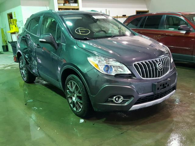 KL4CJ2SM7GB716702 - 2016 BUICK ENCORE SPO GRAY photo 1