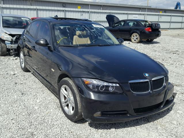 WBAVC93538K044659 - 2008 BMW 328 XI BLACK photo 1