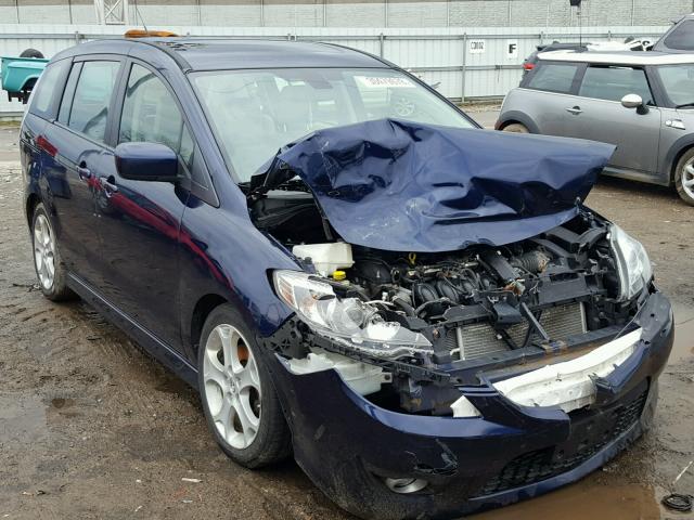 JM1CR2W30A0368096 - 2010 MAZDA 5 BLUE photo 1