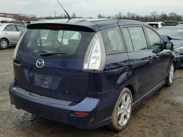 JM1CR2W30A0368096 - 2010 MAZDA 5 BLUE photo 4