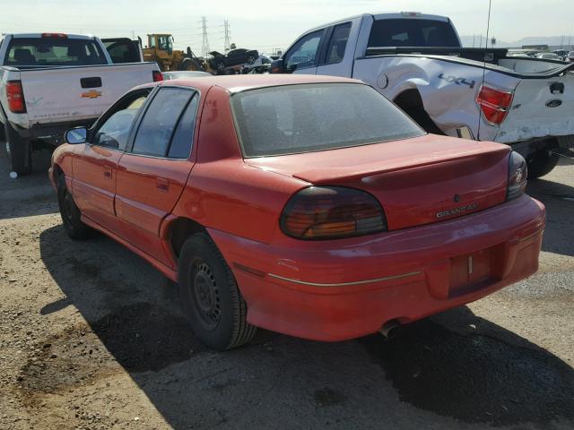 1G2NE52T7VC701494 - 1997 PONTIAC GRAND AM S Qırmızı foto 3