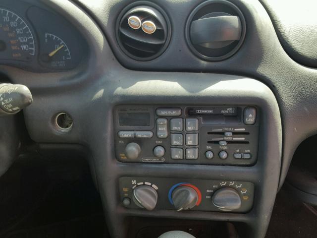 1G2NE52T7VC701494 - 1997 PONTIAC GRAND AM S Qırmızı foto 9