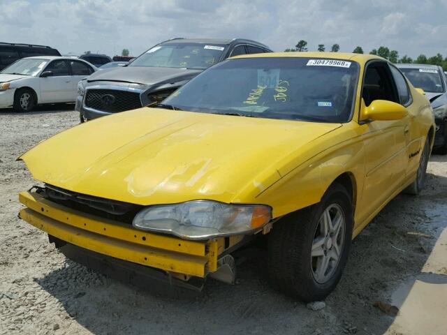 2G1WW12E639188856 - 2003 CHEVROLET MONTE CARL 黄色 照片 2