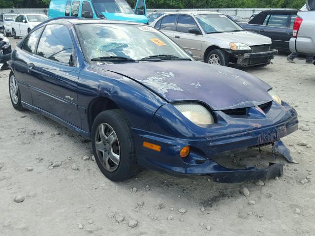 1G2JB124127466538 - 2002 PONTIAC SUNFIRE SE BLUE photo 1