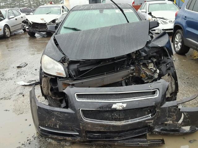 1G1ZH57B38F162551 - 2008 CHEVROLET MALIBU 1LT 黑色 照片 9