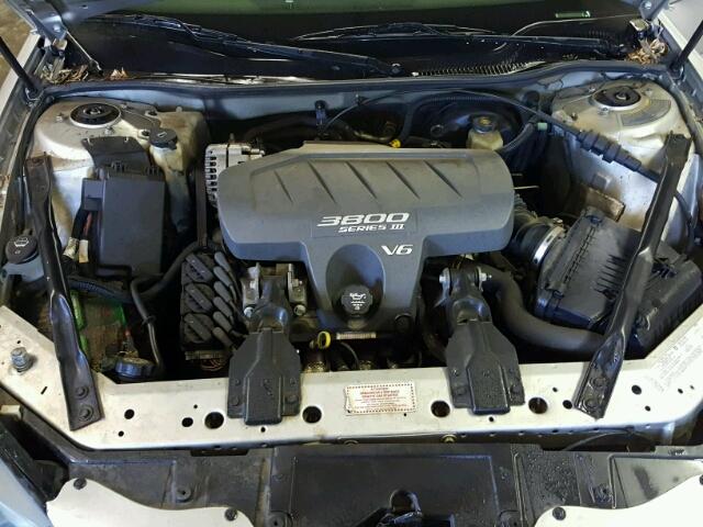 2G2WP522241261937 - 2004 PONTIAC GRAND PRIX SILVER photo 7