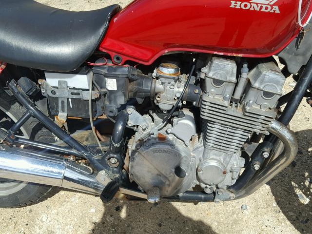 JH2RC380XNM104149 - 1992 HONDA CB750 RED photo 7