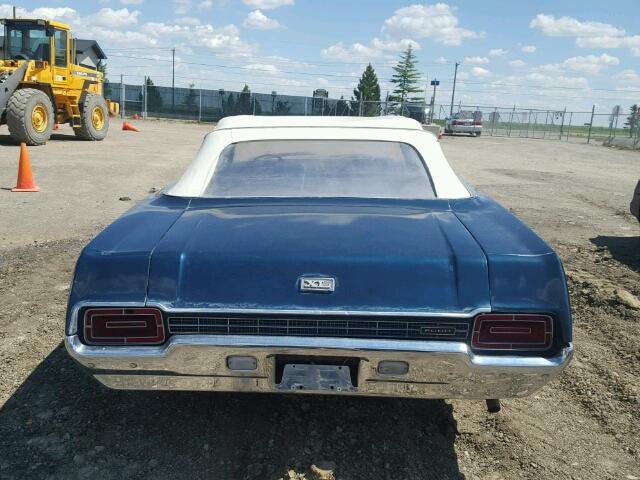 UU61Y178655 - 1969 FORD GALAXY 500 BLUE photo 10