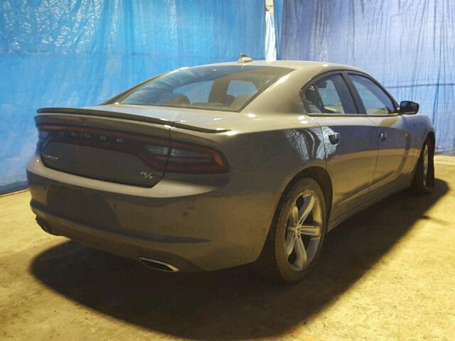 2C3CDXCT4JH133961 - 2018 DODGE CHARGER R/ GRAY photo 4