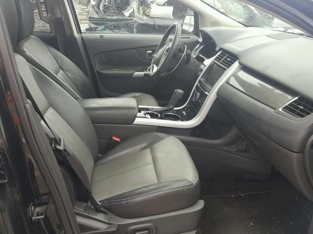 2FMDK4AK0DBB85993 - 2013 FORD EDGE SPORT BLACK photo 5