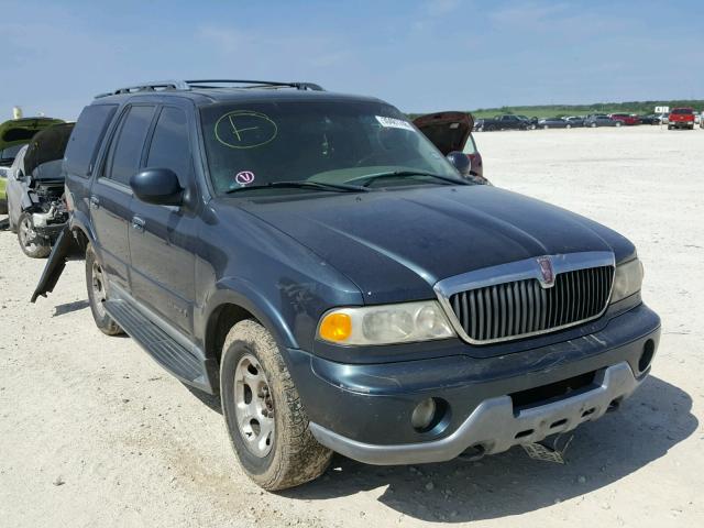 5LMFU28A0YLJ39152 - 2000 LINCOLN NAVIGATOR BLUE photo 1