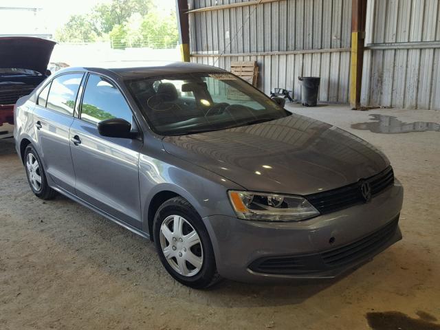 3VW2K7AJ8DM402285 - 2013 VOLKSWAGEN JETTA BASE 灰色 照片 1