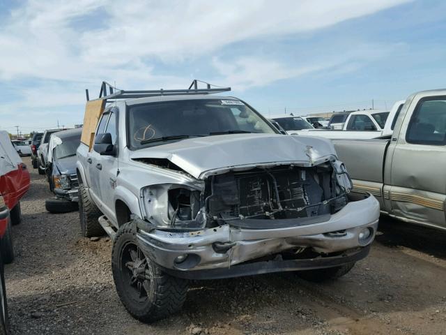 1D3KS28C67J509373 - 2007 DODGE RAM 2500 S SILVER photo 1