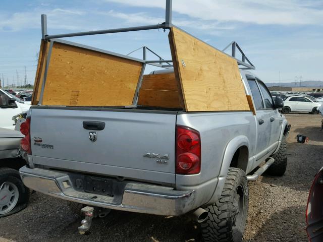 1D3KS28C67J509373 - 2007 DODGE RAM 2500 S SILVER photo 4