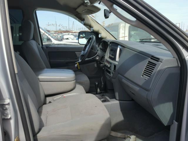 1D3KS28C67J509373 - 2007 DODGE RAM 2500 S SILVER photo 5