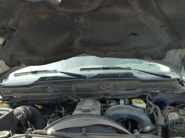 1D3KS28C67J509373 - 2007 DODGE RAM 2500 S SILVER photo 7