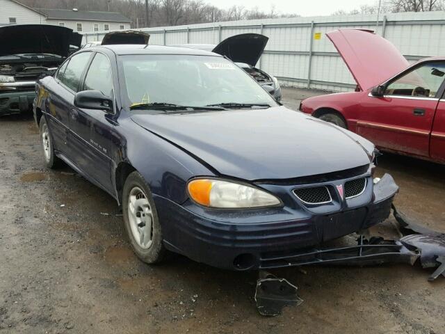 1G2NE52T31M590432 - 2001 PONTIAC GRAND AM S BLUE photo 1