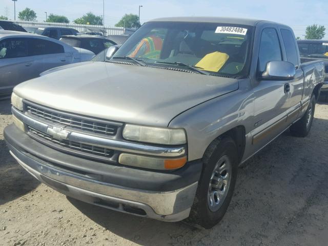 2GCEC19T021157308 - 2002 CHEVROLET SILVERADO TAN photo 2