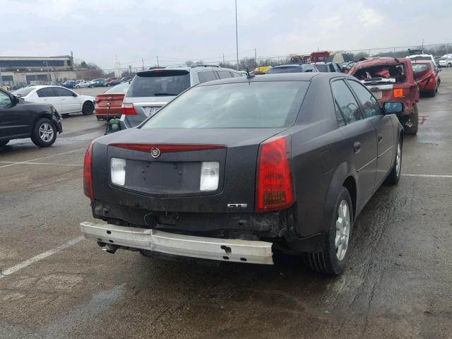 1G6DM57T760170094 - 2006 CADILLAC CTS BLACK photo 4