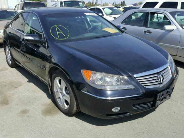 JH4KB16575C014963 - 2005 ACURA RL BLACK photo 1