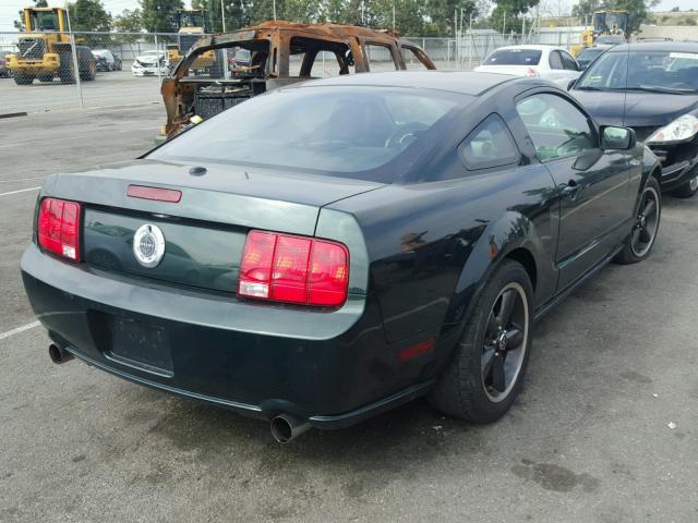 1ZVHT82H585180132 - 2008 FORD MUSTANG GT GREEN photo 4