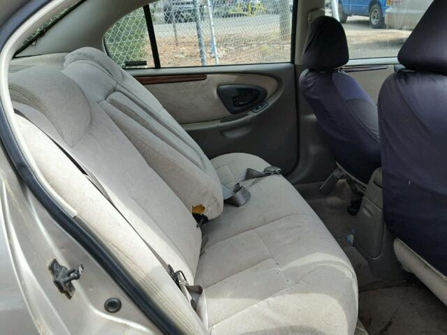 1G3NB52M3X6302015 - 1999 OLDSMOBILE CUTLASS GL TAN photo 6