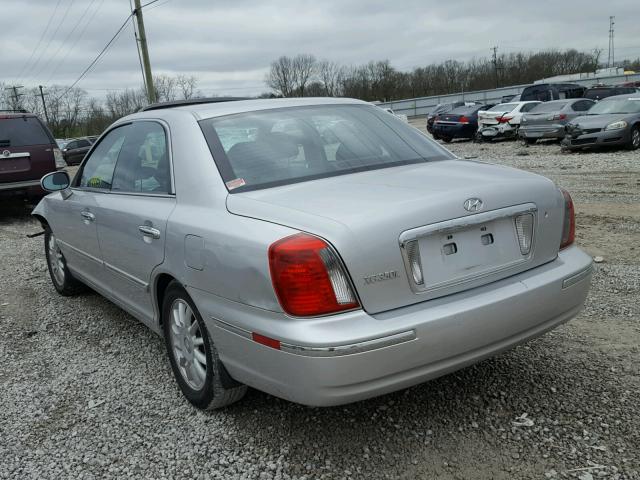 KMHFU45E45A422991 - 2005 HYUNDAI XG 350 SILVER photo 3