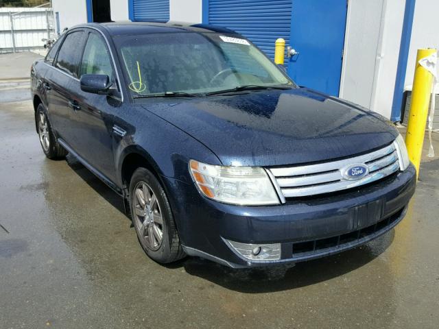 1FAHP24W88G176585 - 2008 FORD TAURUS SEL BLUE photo 1