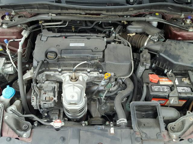 1HGCR2F54GA077915 - 2016 HONDA ACCORD SPO Бордовый фото 7