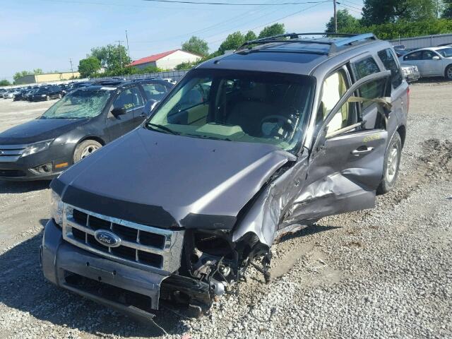 1FMCU49HX8KA79772 - 2008 FORD ESCAPE HEV GRAY photo 2