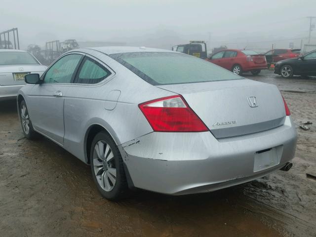 1HGCS12829A017584 - 2009 HONDA ACCORD EXL SILVER photo 3