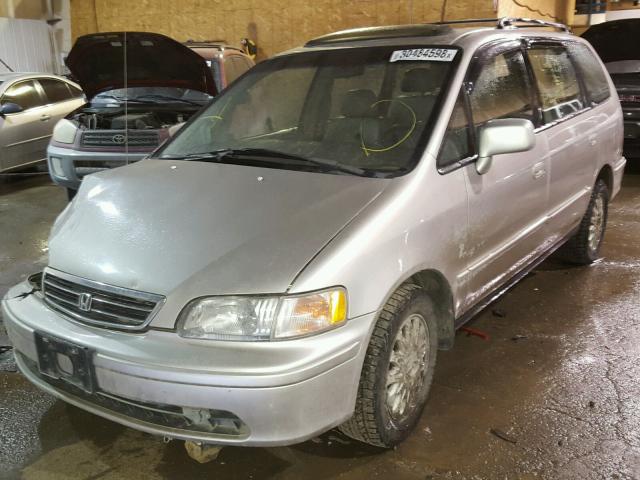 JHMRA3877WC007315 - 1998 HONDA ODYSSEY EX GRAY photo 2