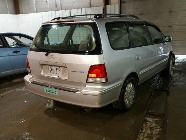 JHMRA3877WC007315 - 1998 HONDA ODYSSEY EX GRAY photo 4