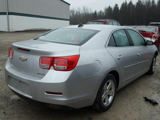 1G11B5SA1DF257066 - 2013 CHEVROLET MALIBU LS 银色 照片 4
