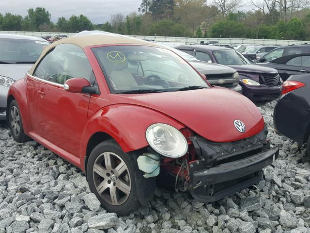 3VWRF31Y26M324923 - 2006 VOLKSWAGEN NEW BEETLE 红色 照片 1