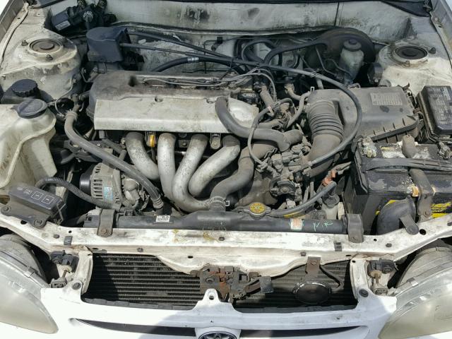 1NXBR18E3WZ058296 - 1998 TOYOTA COROLLA VE WHITE photo 7