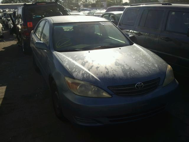 4T1BE32K03U713905 - 2003 TOYOTA CAMRY LE BLUE photo 1