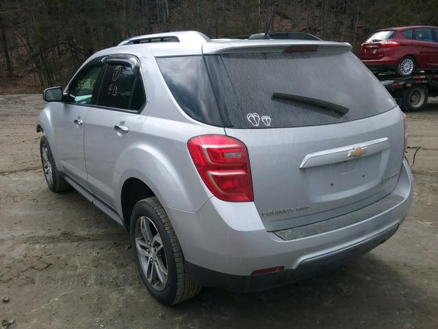 2GNFLGEK6H6171155 - 2017 CHEVROLET EQUINOX PR SILVER photo 3